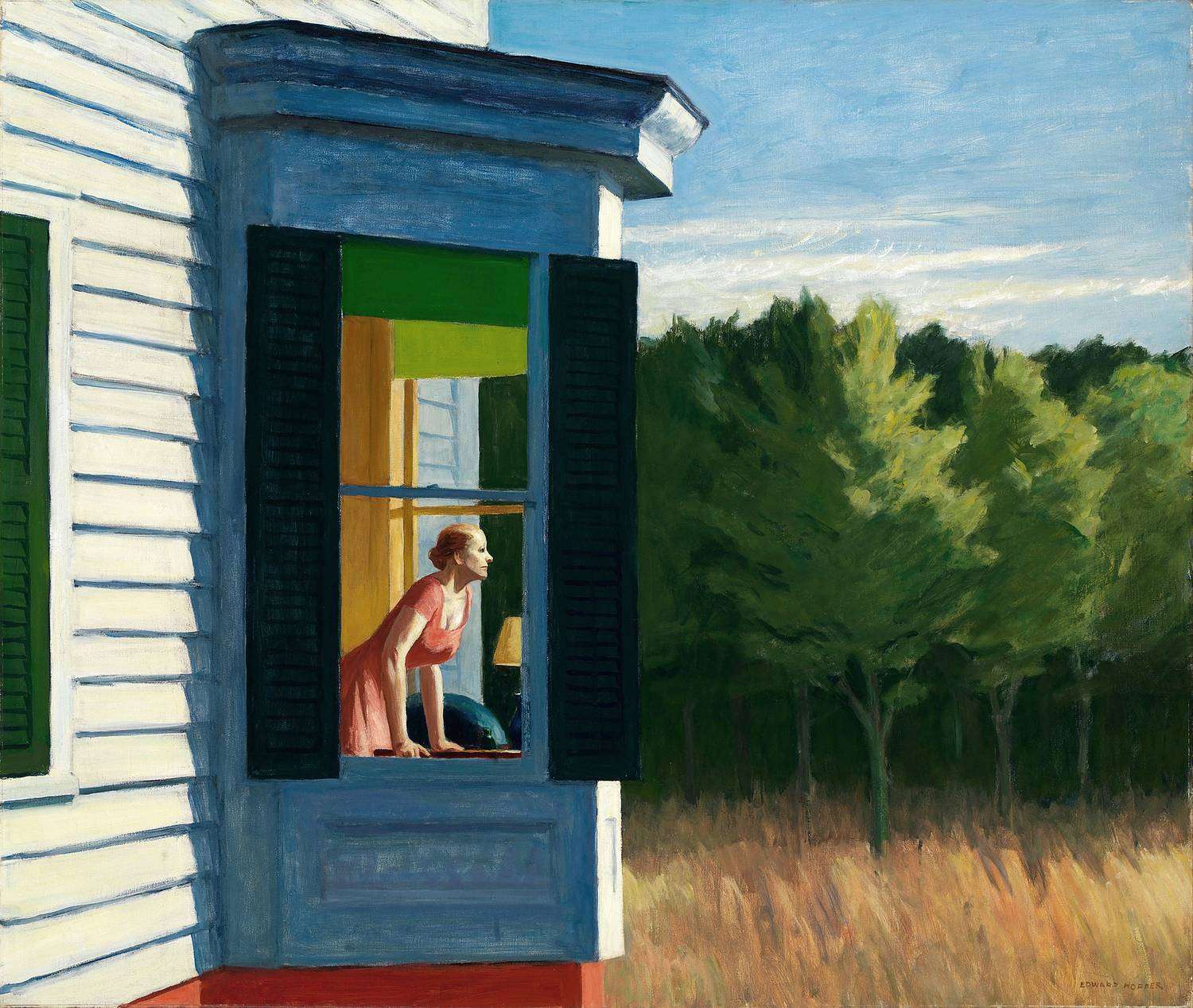 «Mattino a Cape Cod», dipinto da Edward Hopper nel 1950. Foto Public domain.
